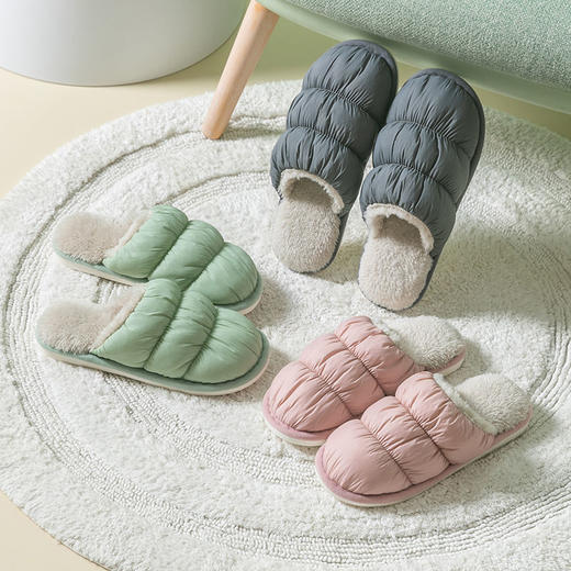 冬季云朵拖鞋情侣室内家居鞋 商品图7