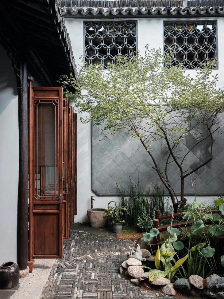 一整栋明清名宅改造新生的正宗古宅民宿井亭