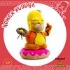 Kidrobot 辛普森一家 荷马佛 The Simpsons Homer Buddha 毛绒 抱枕 摆件 潮玩 商品缩略图1
