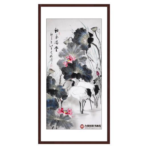 高云鹏《和气满堂》68*138cm 花鸟竖幅作品 玄关/卧室/书房挂画 商品图0