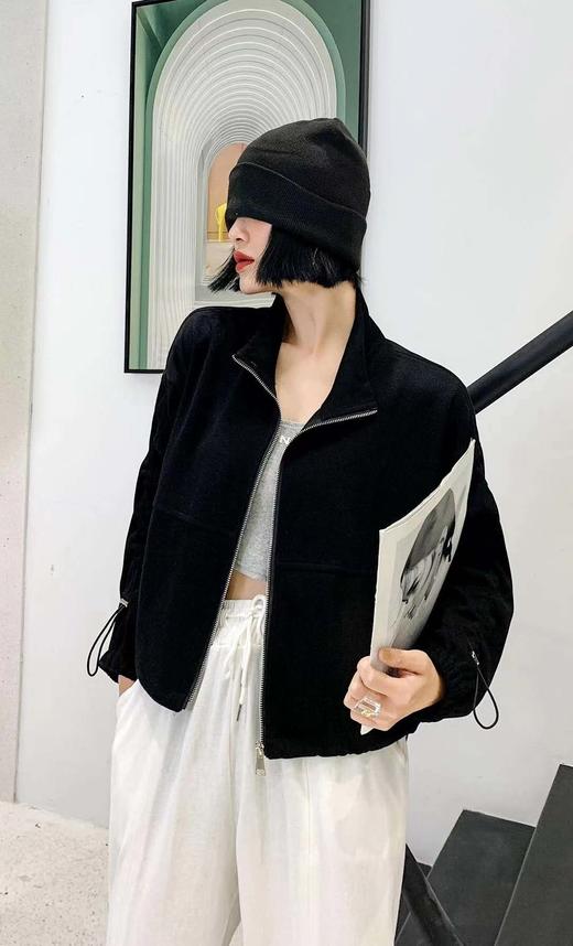 棒球服拉链长袖休闲外套 商品图0