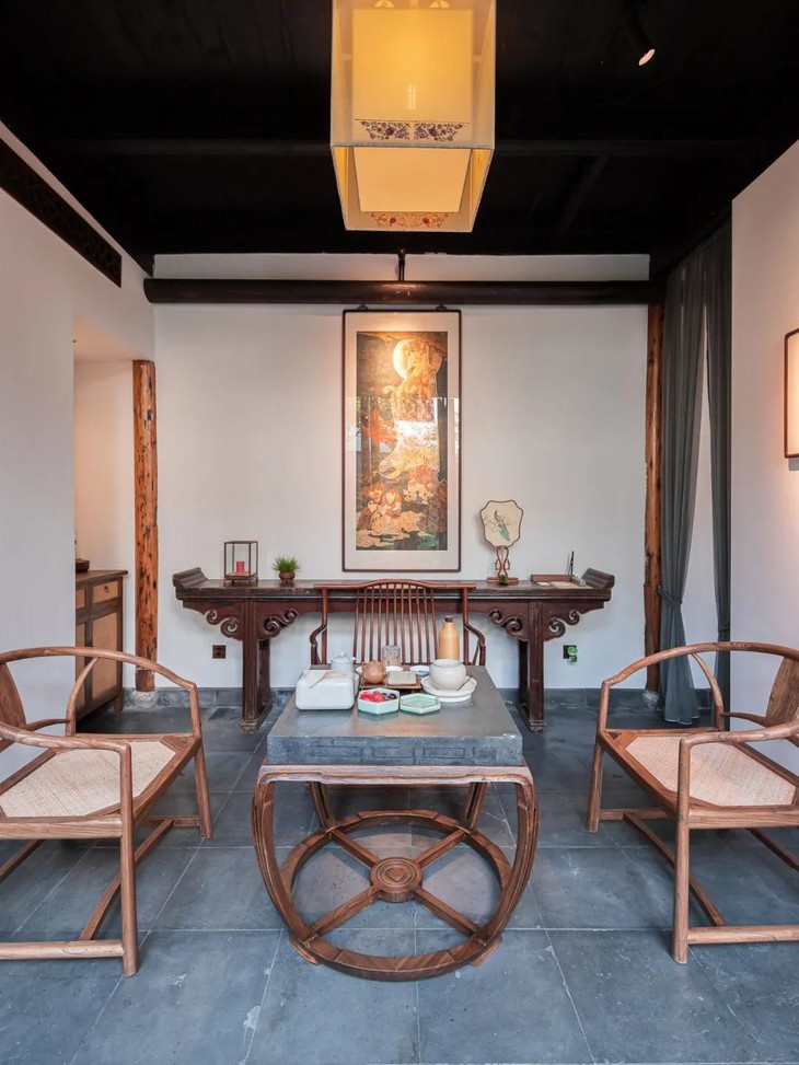 一整栋明清名宅改造新生的正宗古宅民宿井亭