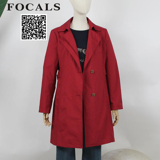 FOCALS女装新款百搭风衣YBCF531 商品图3