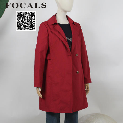 FOCALS女装新款百搭风衣YBCF531 商品图4
