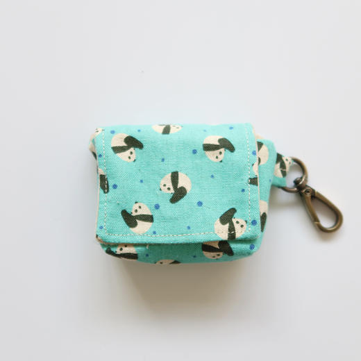 HUJI祤集Snap收纳包插画熊猫翻跟头 商品图2