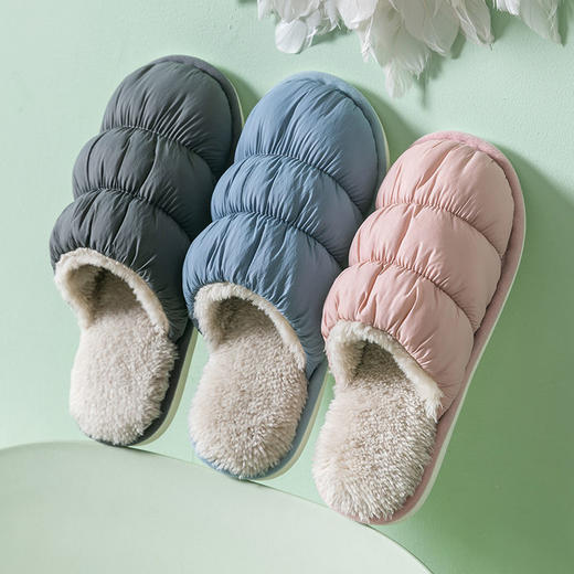冬季云朵拖鞋情侣室内家居鞋 商品图1