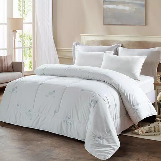 喜芙妮（SOFTNIE）家纺床上用品创意家居礼物堪培拉全棉羊毛被送父母朋友客户 200*230 CM 商品图0