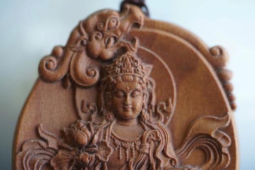 【普贤行愿】老山檀碧玉项链 商品图1