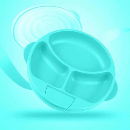 美国Bumkins婴幼儿童注水保温碗宝宝分格餐盘餐具辅食碗吸盘防摔 商品图2