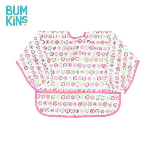 美国Bumkins围兜儿童罩衣反穿衣防水宝宝吃饭衣画画衣长袖 0-2岁 商品图4