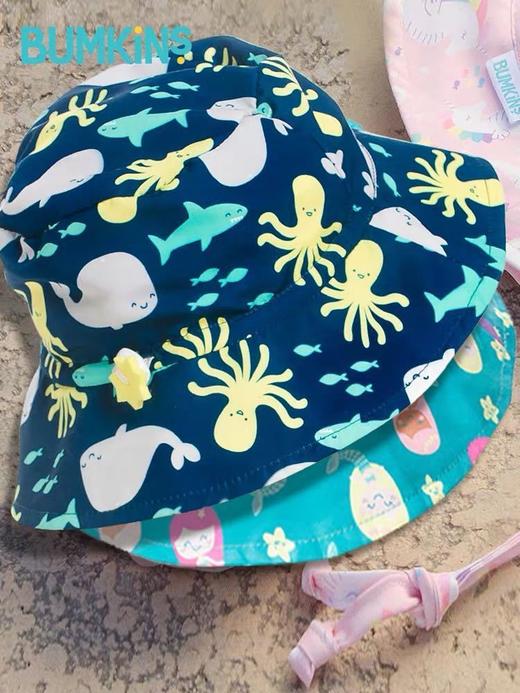 Bumkins太阳渔夫帽子夏季薄款宝宝婴儿童遮阳防晒帽 商品图1