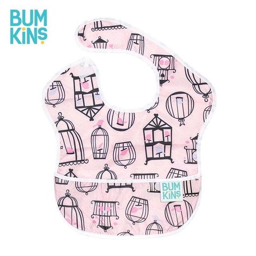 Bumkins食饭兜防水喂男女婴儿童超小孩口水巾围嘴软宝宝吃饭围兜 商品图13