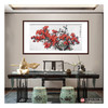 杨秀泽《映山红》68*138cm 花鸟横幅作品 书房/卧室挂画 商品缩略图2