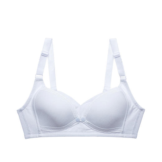 雅黛丽内衣女妈咪围哺乳无钢圈可拆卸无痕光面胸罩薄棉杯2件装DYW06202两件装 商品图1