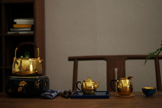 金公道杯 纯银鎏24K金 特价 商品图1