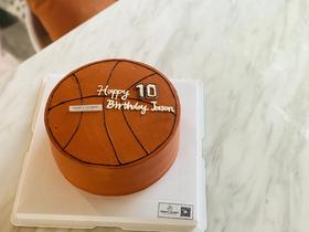 篮球手绘男宝男士生日奶油蛋糕