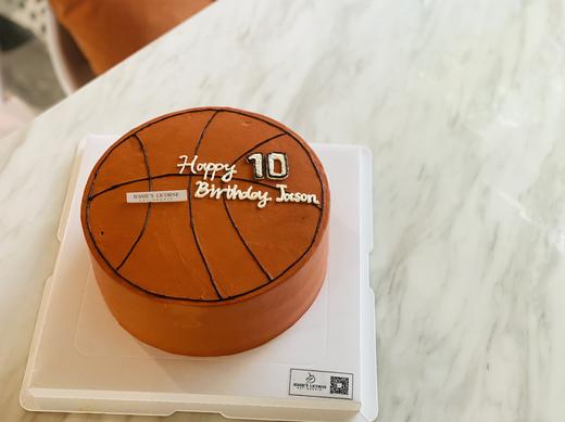 篮球手绘男宝男士生日奶油蛋糕 商品图0