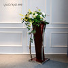 讲台花仿真花假花高档酒店会议演讲宴会主席台发言前台桌边花定制 商品缩略图1