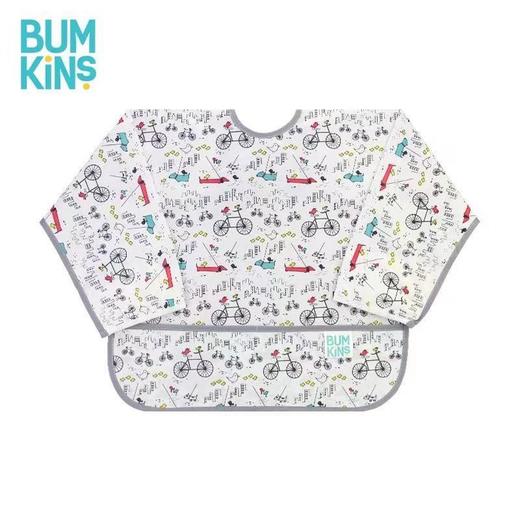 美国Bumkins围兜儿童罩衣反穿衣防水宝宝吃饭衣画画衣长袖 0-2岁 商品图9