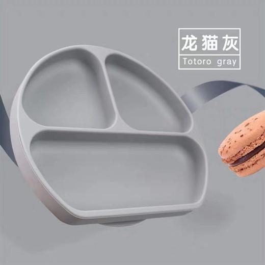现货）Bumkins儿童餐盘分格吸盘碗宝宝餐具婴儿硅胶防摔辅食碗 商品图1