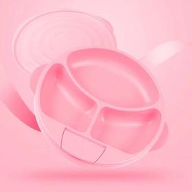 美国Bumkins婴幼儿童注水保温碗宝宝分格餐盘餐具辅食碗吸盘防摔