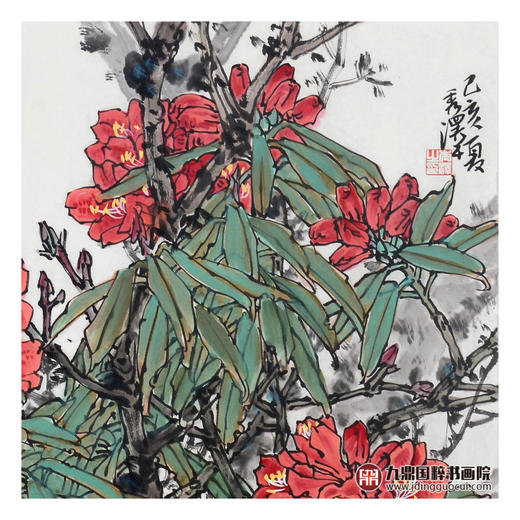 杨秀泽《花鸟作品 》68*68cm 花鸟斗方作品 餐厅/卧室挂画 商品图4