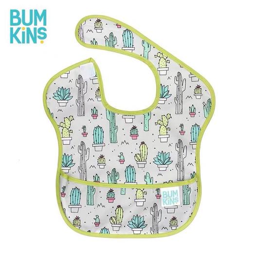 Bumkins食饭兜防水喂男女婴儿童超小孩口水巾围嘴软宝宝吃饭围兜 商品图12