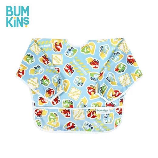 美国Bumkins围兜儿童罩衣反穿衣防水宝宝吃饭衣画画衣长袖 3-5岁 商品图2