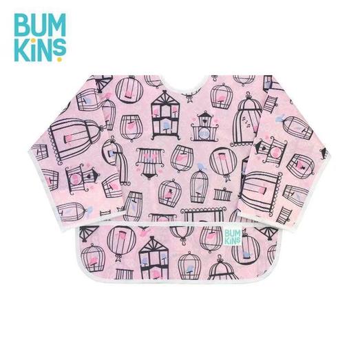 美国Bumkins围兜儿童罩衣反穿衣防水宝宝吃饭衣画画衣长袖 3-5岁 商品图1