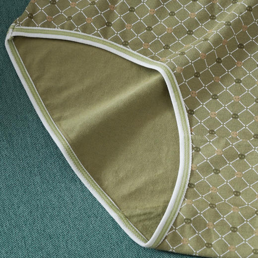 雅黛丽格子印花中腰平角裤纯棉底裆女士舒适透气内裤5条组合装DYK03057(5条装) 商品图3