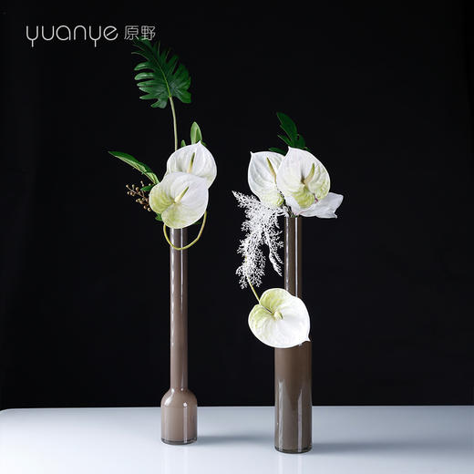 现代时尚潮流造型高档仿真花假花个性艺术样板房间酒店装饰花摆件 商品图3