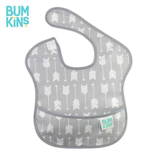 Bumkins食饭兜防水喂男女婴儿童超小孩口水巾围嘴软宝宝吃饭围兜 商品图14