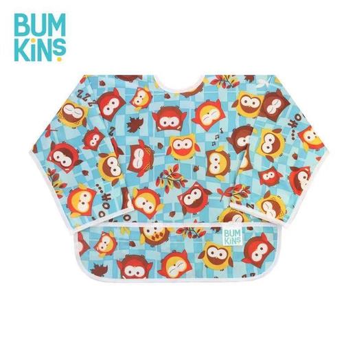 美国Bumkins围兜儿童罩衣反穿衣防水宝宝吃饭衣画画衣长袖 3-5岁 商品图5