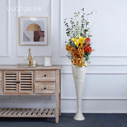 仿真花假花酒店迎宾大堂大厅摆件装饰花落地大型室内高档别墅摆设 商品图2