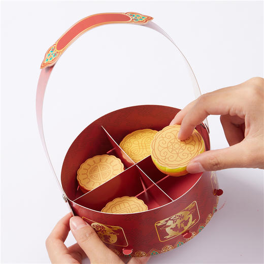 美可中秋节手工diy中秋月饼盒创意幼儿园儿童自制手工材料包 商品图3