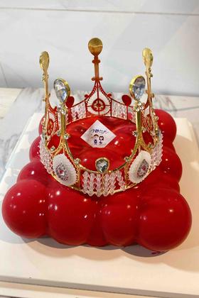 云朵皇冠法式慕斯蛋糕 下单前请仔细阅读商品详情