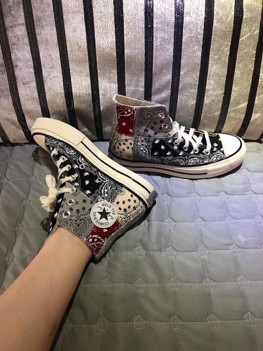14885converse匡威腰果花20最新男女高帮帆布鞋13161