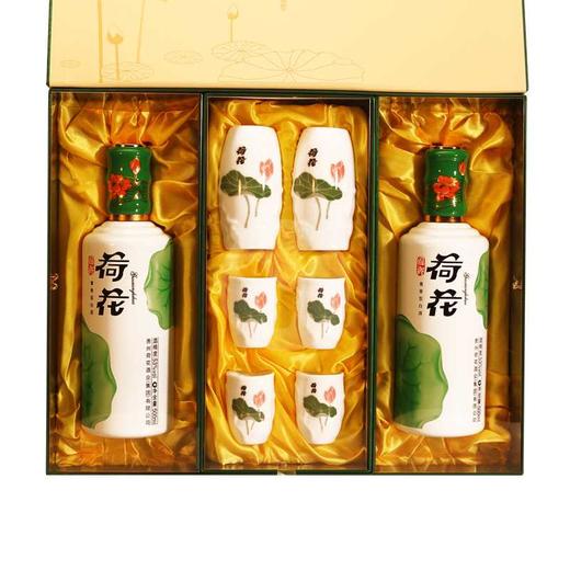 国乡荷花酒（荷塘月色）2018年53度500ml*2 商品图3