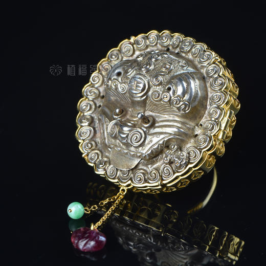 【事事如意】古董狮头银戒(两用)-YS2009023 商品图5