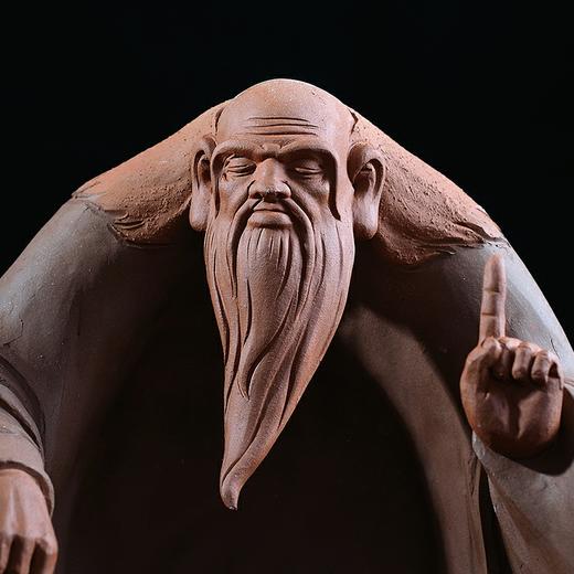 陶知然  大师级纯手工大老子金奖（紫砂） 书房茶台摆件新中式 商品图3