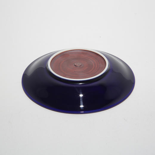 龙德堂陶艺 范泽锋烧 星月 天目釉《蓝宝点金木叶壶承》 商品图4