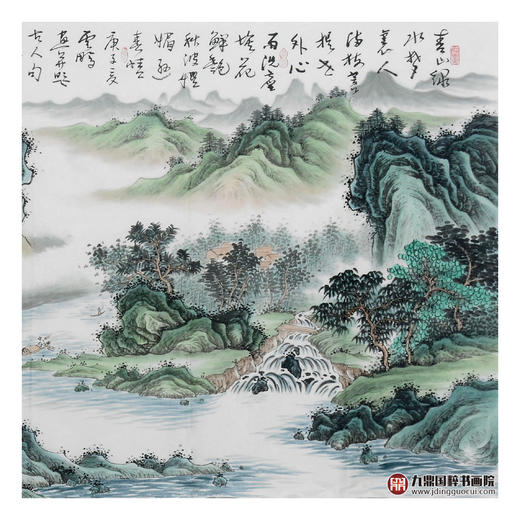 高云鹏《山水作品》68*178cm 山水横幅作品 办公室/客厅挂画 商品图5