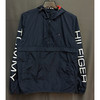 TOMMY HILFIGER 男士春秋季新款袖边字母连帽半拉链外套 商品缩略图0