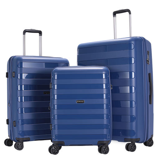 银座GINZATRAVEL 加宽加厚三个尺寸均可扩展PP行李箱旅行箱P-7012 商品图12