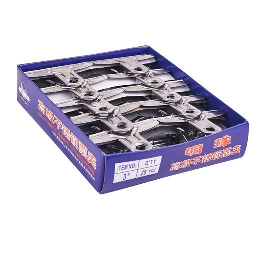 明珠高级不锈钢票夹 商品图5