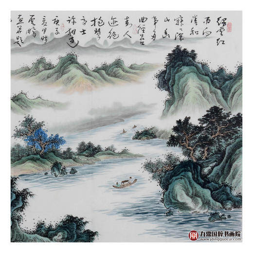 高云鹏《山水作品》68*178cm 山水横幅作品 办公室/客厅挂画 商品图5