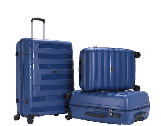 银座GINZATRAVEL 加宽加厚三个尺寸均可扩展PP行李箱旅行箱P-7012 商品图13