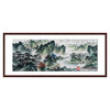 高云鹏《山水作品》68*178cm 山水横幅作品 办公室/客厅挂画 商品缩略图0