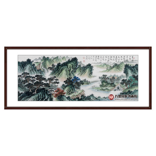 高云鹏《山水作品》68*178cm 山水横幅作品 办公室/客厅挂画 商品图0