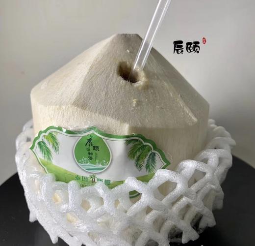泰国牛奶椰青4个进口当季热带水果椰汁香甜现摘现发包邮 商品图2